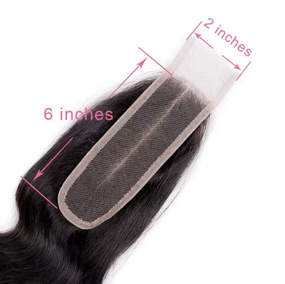 2X6 HD Closure | Straight